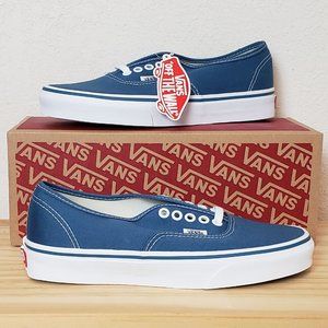Vans Authentic navy canvas sneakers 8 NWT